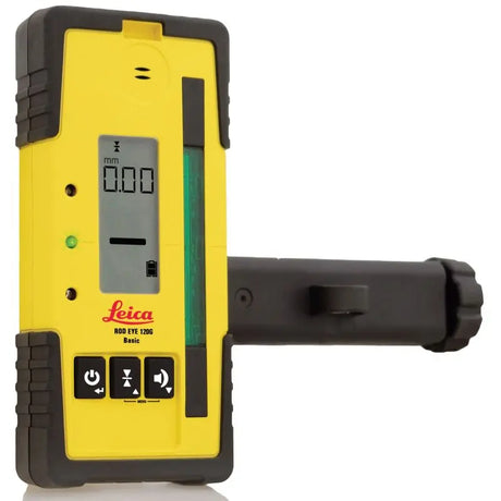 Leica Rod Eye 120G Green Laser Receiver with Bracket 844745 Front Left