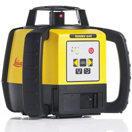 Leica Rugby 640 Rotary Laser Level Front Left