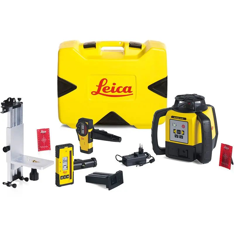 Leica Rugby 640 Rotary Laser Level Interior Package