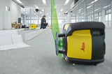Leica Rugby 640G Green Rotary Level On Floor Backside
