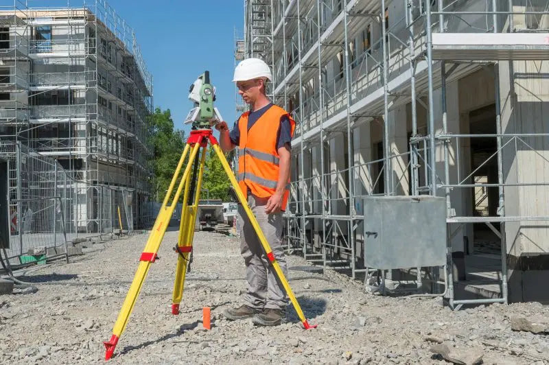 Leica TS07 Total Station Left View Application