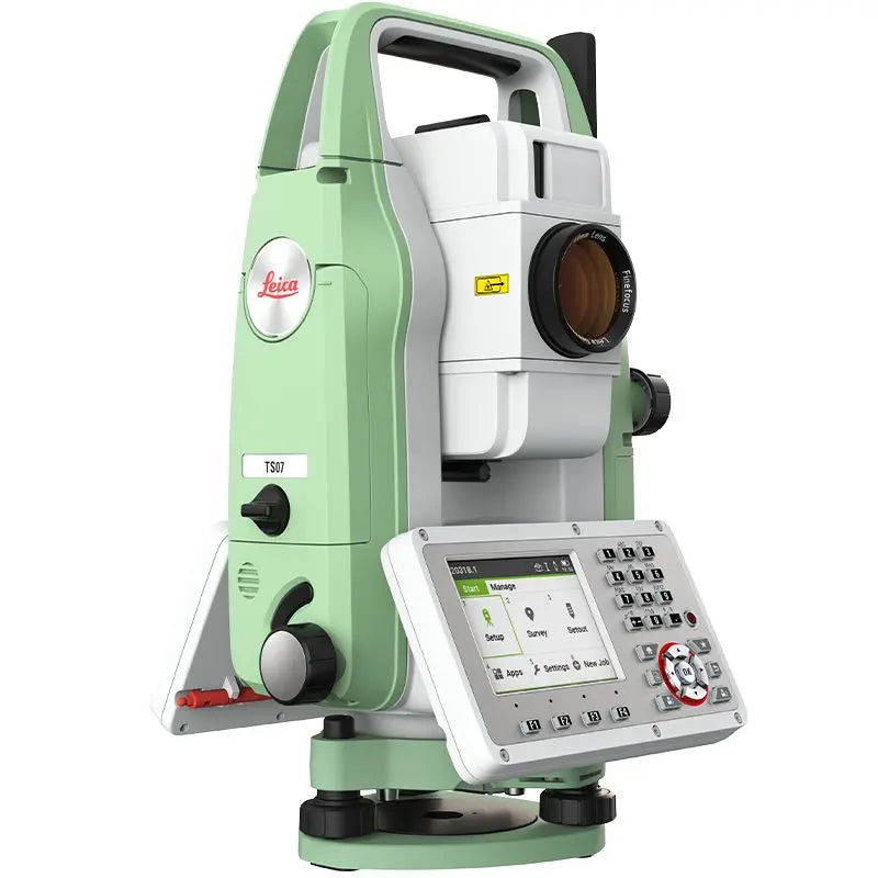 Leica TS07 Total Station Lens View Right