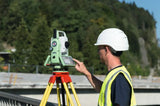 Leica TS10 Total Station Left Side Application