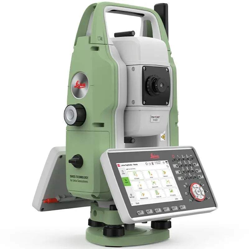 Leica TS20 AI Robotic Total Station Left Sight View