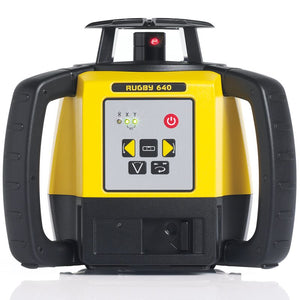 Leica Rugby 640 Rotary Laser Level | Manual Dual-Axis Slope