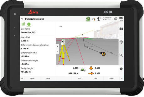 Leica CS30 Field Controller Front