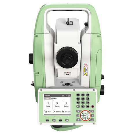 Leica FlexLine TS03 Manual Total Station 2-5 seconds 868869 Back Tilt