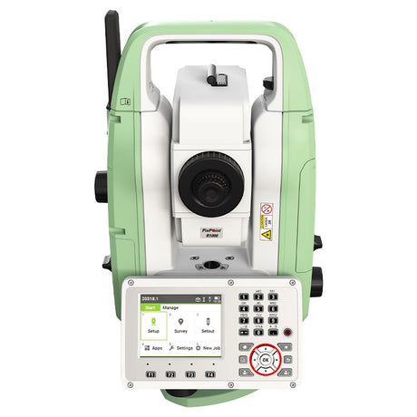 Leica FlexLine TS07 Manual Total Station 1-7 Seconds 868851 Back Tilt