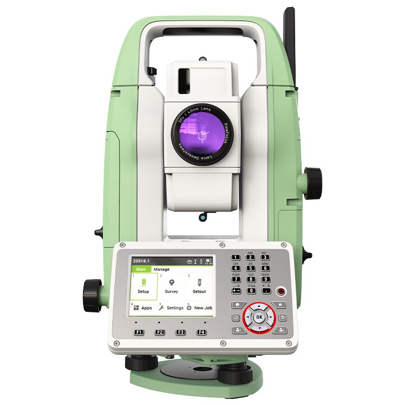 Leica FlexLine TS07 Manual Total Station 1-7 Seconds 868851 Front