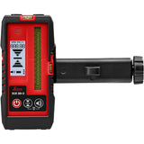 Leica RGR 300-D Digital Line Laser Receiver Front with clamp