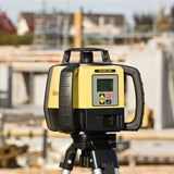 Leica Rugby 680 Dual Grade Laser Level 790381 In The Field