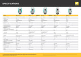 Nikon Total Stations Comparison Chart