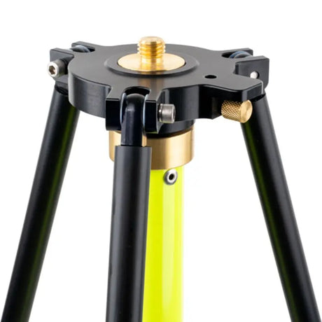 SECO 5119-00-FLY Flo Yellow Graduated Collapsible GPS Antenna Tripod Close Up Top