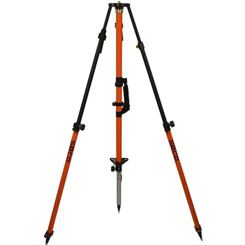 SECO 5119-00-FOR Flo Orange Graduated Collapsible GPS Antenna Tripod