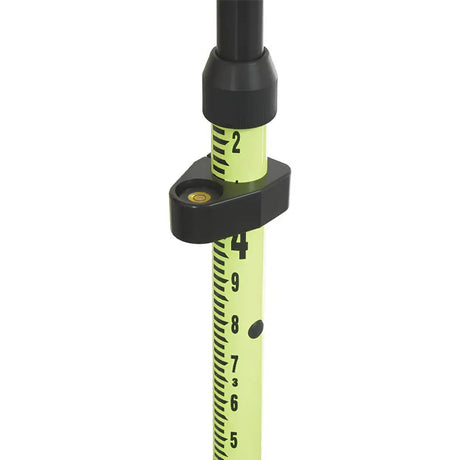 SECO 5125-20-FLY-GT 2 m Snap-Lock Rover Rod with Outer “GT” Graduation, Flo Yellow
