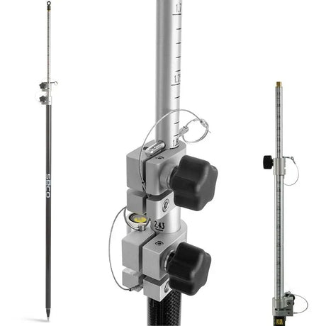 SECO 5127-35 3.5m Fixed Tip Dual Grad GPS Rover Pole