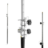 SECO 5129-71 3.5 m Fixed Tip Metric Grad GPS Rover Pole, Carbon Fiber