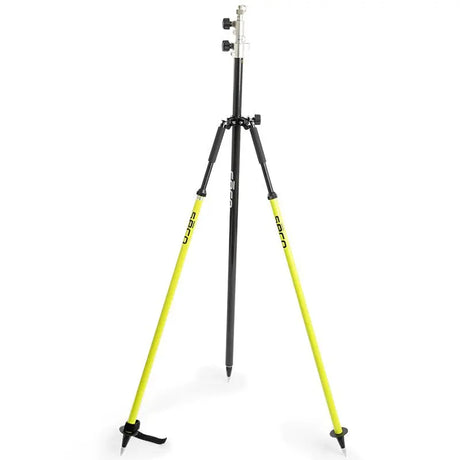 SECO 5217-04-FLY Thumb-Release Anti-Crush Bipod  Flo Yellow with Pole