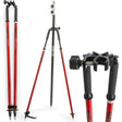 SECO 5217-04-RED Thumb-Release Bipod with No-Crush Head, Red