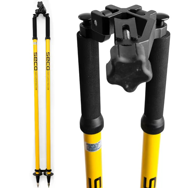 SECO 5217-40-YEL Construction Series Thumb-Release Bipod, Yellow
