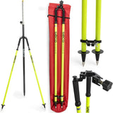 SECO 5217-40-FLY Construction Series Thumb-Release Bipod, Flo Yellow