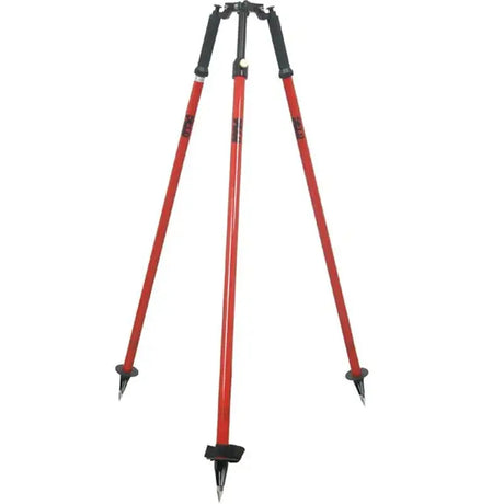 SECO 5218-02-RED Thumb-Release Tripod for 1 to 1.5 in Poles, Red