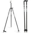 SECO 5219-03 Carbon Fiber Thumb-Release Bipod