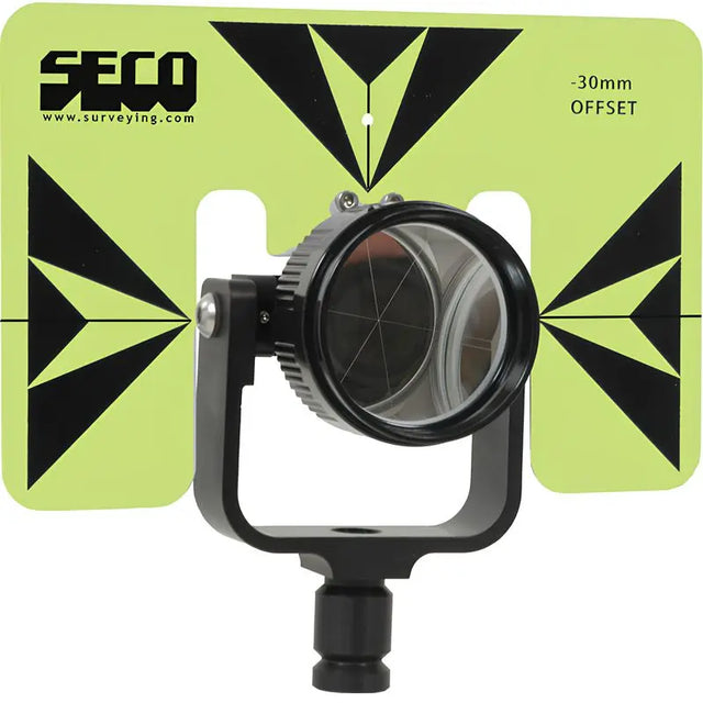 SECO 6402-20-YLB Rear Locking 62 mm Premier Prism Assembly with 6 × 9 in Target, Flo Yellow