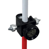 SECO 6600-10 Pin Pole with 25 mm Mini Prism - 0 mm Offset