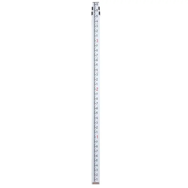 SECO 7301-30 Aluminum Leveling Rod 9 ft 3-Section - Tenths