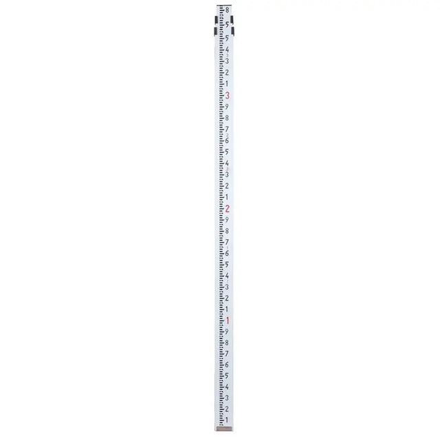 SECO 7301-30 Aluminum Leveling Rod 9 ft 3-Section - Tenths