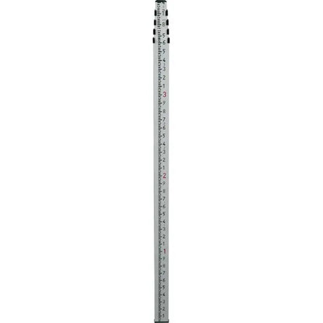 SECO 7301-50 16.4 ft Aluminum Leveling Rod - 10ths Grad Front