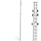 SECO 7321-50 16 ft Aluminum Leveling Rod - Inch Grad Front