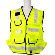SECO 8069 ANSI ISEA Class 2 Safety Utility Vest Flo Yellow