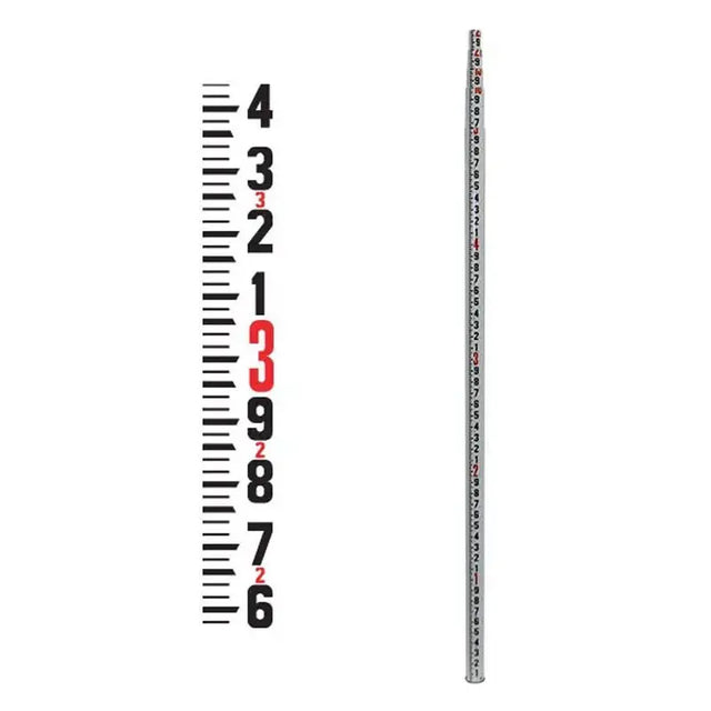 SECO 90022 25 ft Fiberglass LR-PRO Leveling Rod - 10ths