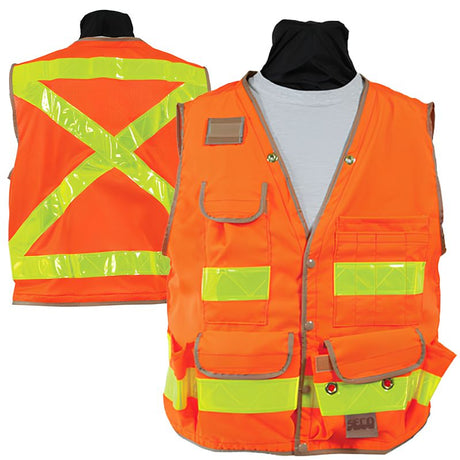 SECO 8069 Surveyor's Safety Vest | Class 2 SECO Absolute Accuracy Inc