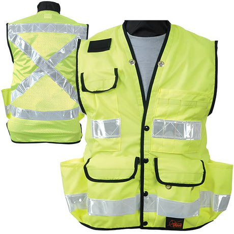 SECO 8069 Surveyor's Safety Vest | Class 2 SECO Absolute Accuracy Inc