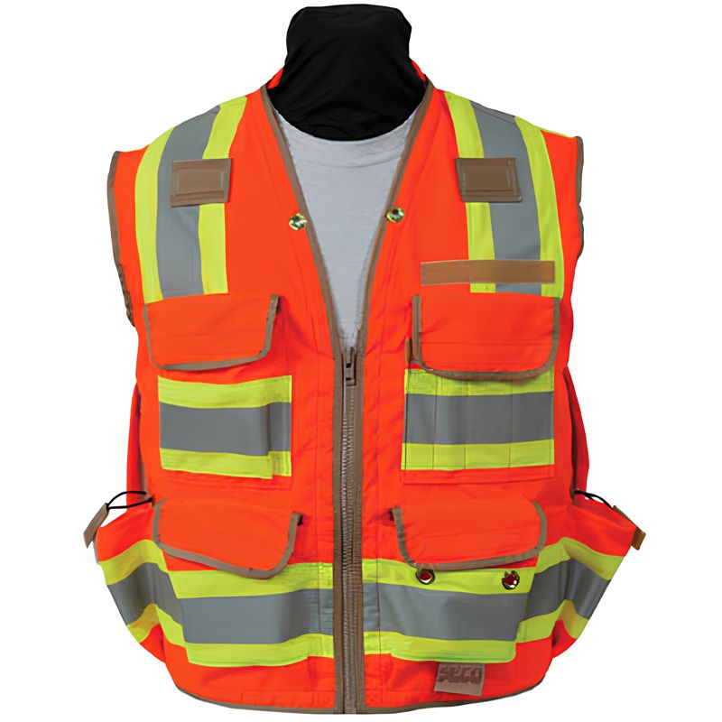 SECO 8265 Safety Utility Vest, Class 2, Surveyors Vest Front