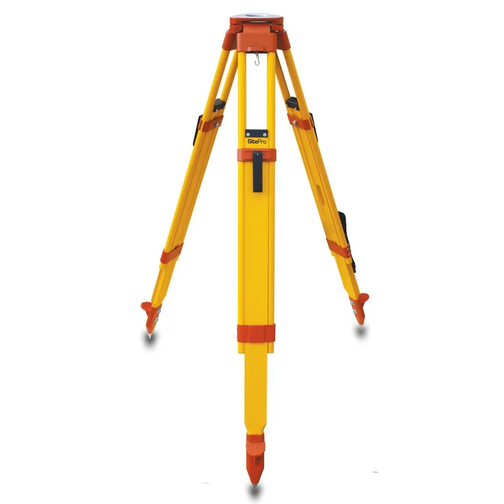 SITEPRO 01-WDW20HV-0 WDW20 Heavy duty Wing Screw Wood Tripod Orange David White SitePro Absolute Accuracy Inc