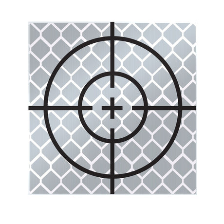 SITE PRO  40mm Reflective Retro Target, Stick-ons (Includes 10 targets)