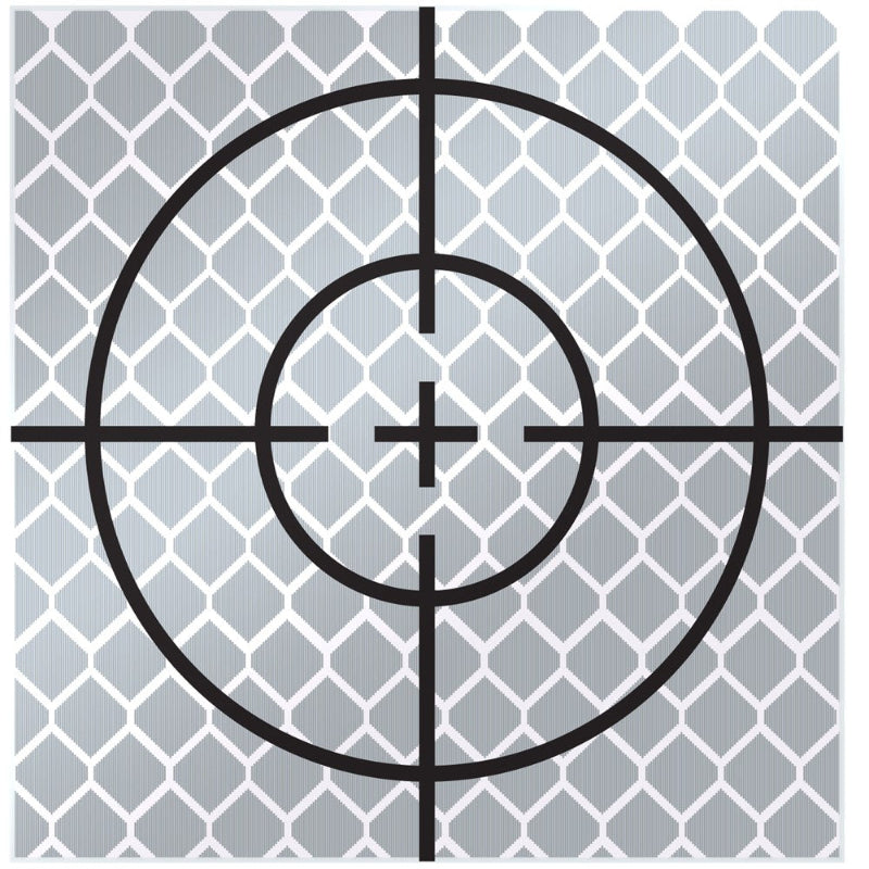 SITE PRO 60mm Reflective Retro Target, Stick-ons (Includes 10 targets)