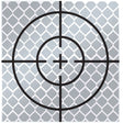 SITE PRO   90mm Reflective Retro Target, Stick-ons (Includes 10 targets)