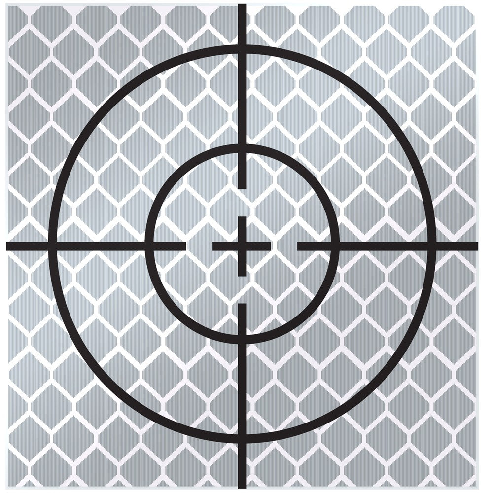 SITE PRO   90mm Reflective Retro Target, Stick-ons (Includes 10 targets)