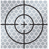 SITE PRO   90mm Reflective Retro Target, Stick-ons (Includes 10 targets)