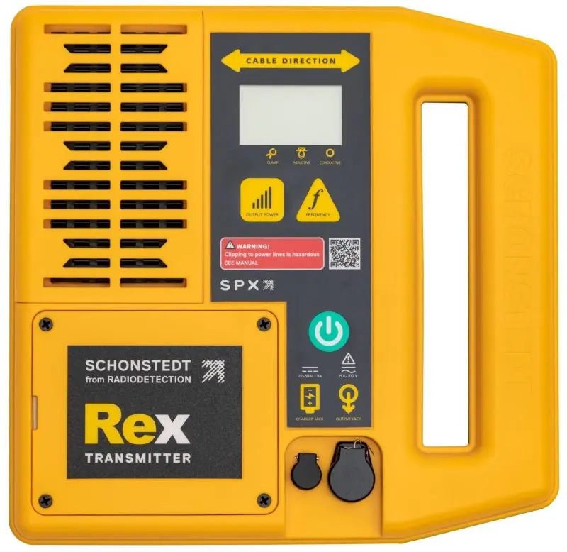 Schonstedt REX Pipe & Cable Locator transmitter front