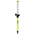 SitePro07-4027-TMA-FY 0.7m (2.3') Mini Prism Pole with Adjustable 5/8-11 Adapter, Flo-Yellow