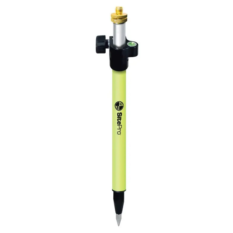 SitePro07-4027-TMA-FY 0.7m (2.3') Mini Prism Pole with Adjustable 5/8-11 Adapter, Flo-Yellow
