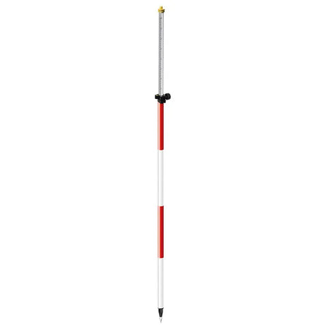 SitePro 07-4708-TMA  8'ft Twist Lock Prism Pole w/ Red/White 10ths/Metric David White SitePro Absolute Accuracy Inc