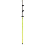 SitePro 07-4715-TMA-FY 15 ft Twist-Lock Prism Pole | 10ths & Metric David White SitePro Absolute Accuracy Inc