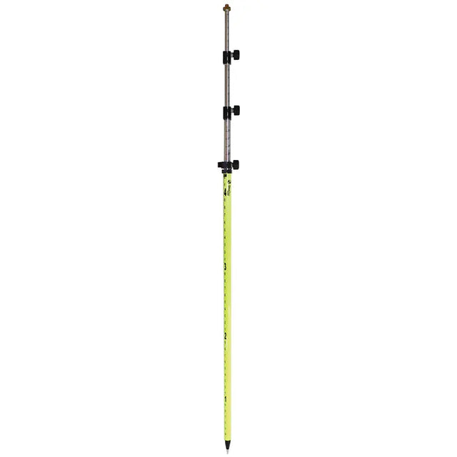 SitePro 07-4715-TMA-FY 15 ft Twist-Lock Prism Pole | 10ths & Metric David White SitePro Absolute Accuracy Inc